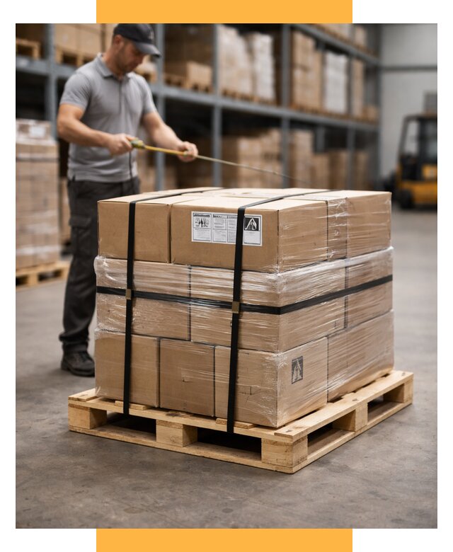 Упаковка и паллетирование грузов от 3603 р. | СетСервис-Прв
