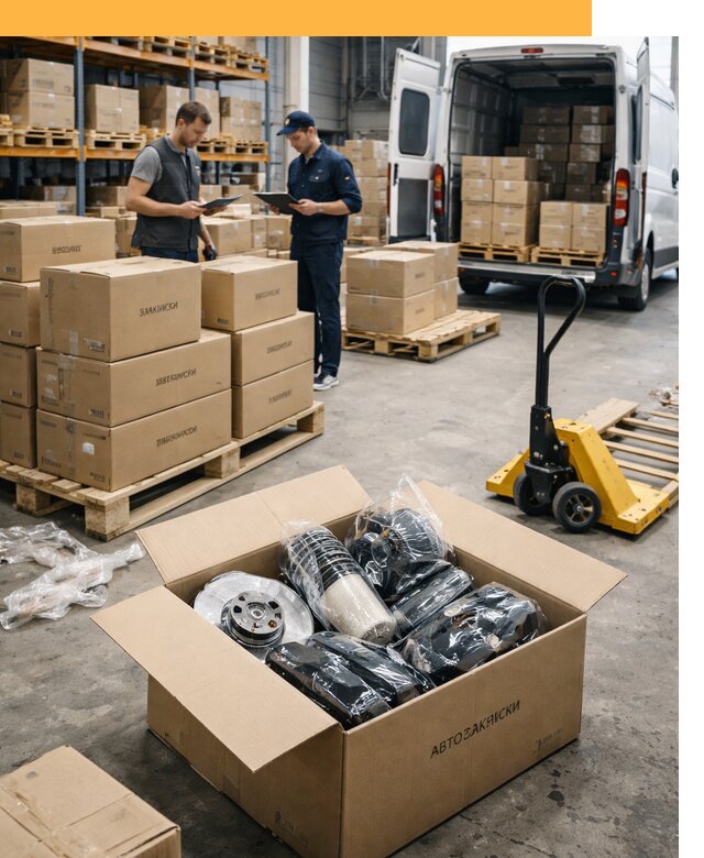 Доставка автозапчастей из Европы от 12866 руб быстро и надёжно