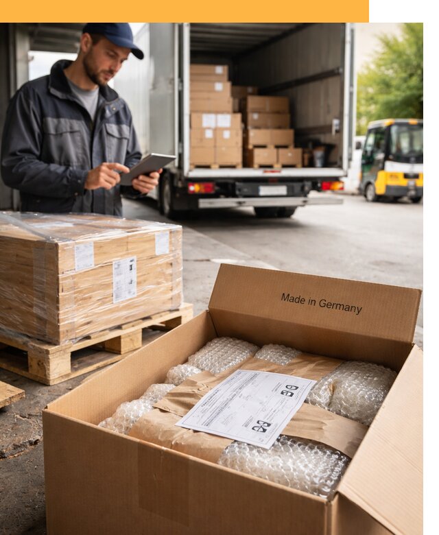 Доставка грузов из Германии от 46319 руб с таможенным оформлением