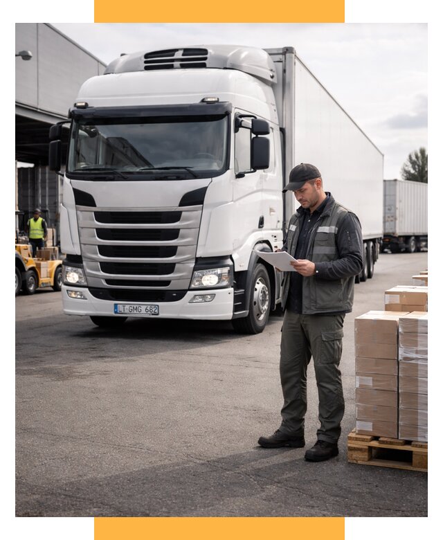 Автоперевозки из Литвы от 46319 р., услуги СетСервис-Прв