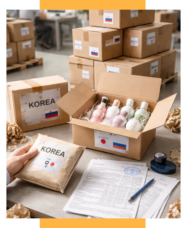 Доставка косметики из Кореи от 8749 р. под ключ | СетСервис-Прв