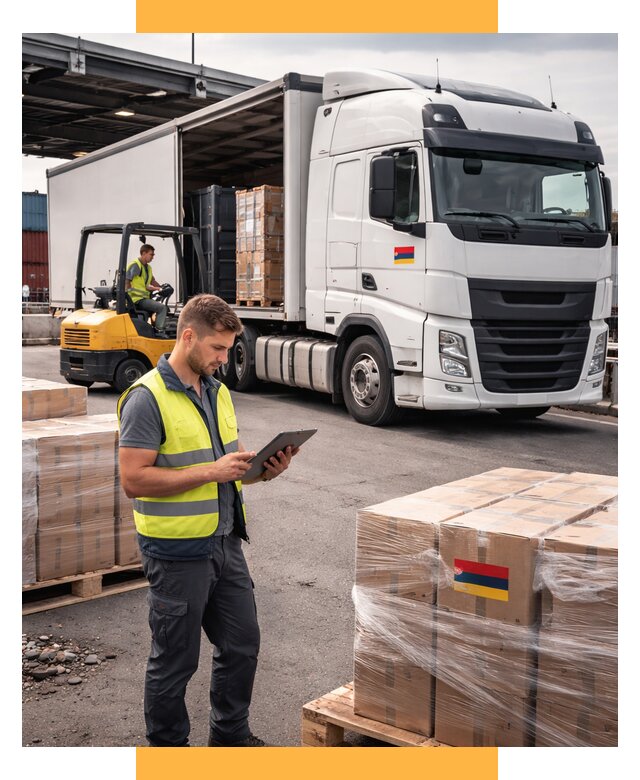 Автоперевозки из Армении от 97784 р. — услуги СетСервис-Прв