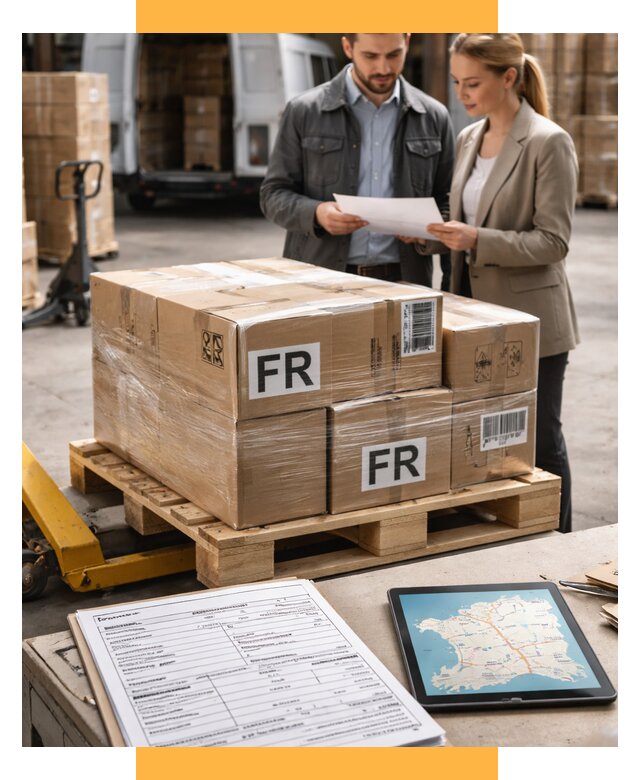 Доставка грузов в Францию от 25733 р., логистика СетСервис-Прв