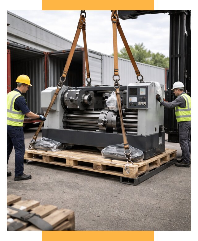 Перевозка станков и таможня от 61758 р. | СетСервис-Прв логистика