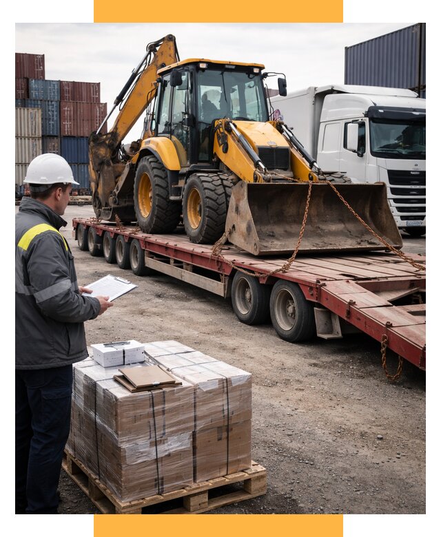 Международная перевозка спецтехники от 46319 р., СетСервис-Прв