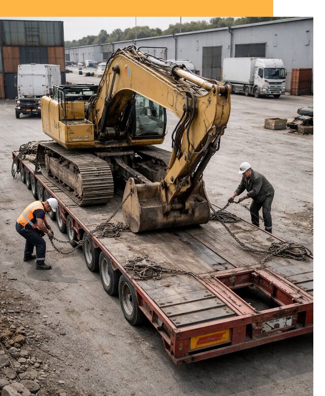 Перевозка спецтехники по России и миру от 46319 руб