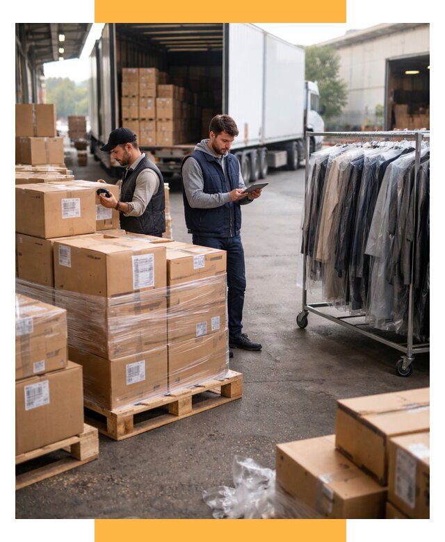 Перевозка и доставка одежды из Китая от 7720 р., СетСервис-Прв