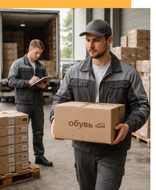 Международная перевозка обуви с таможенным оформлением от 4632