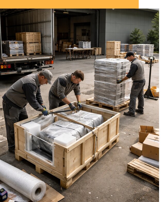 Перевозка выставочных грузов по миру от 25733 руб за м2 с таможней