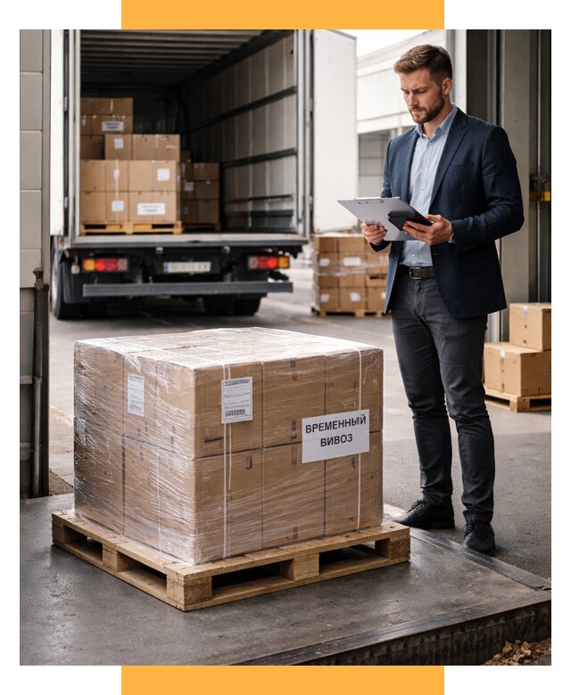 Временный вывоз товаров под ключ от 8234 р. | СетСервис-Прв