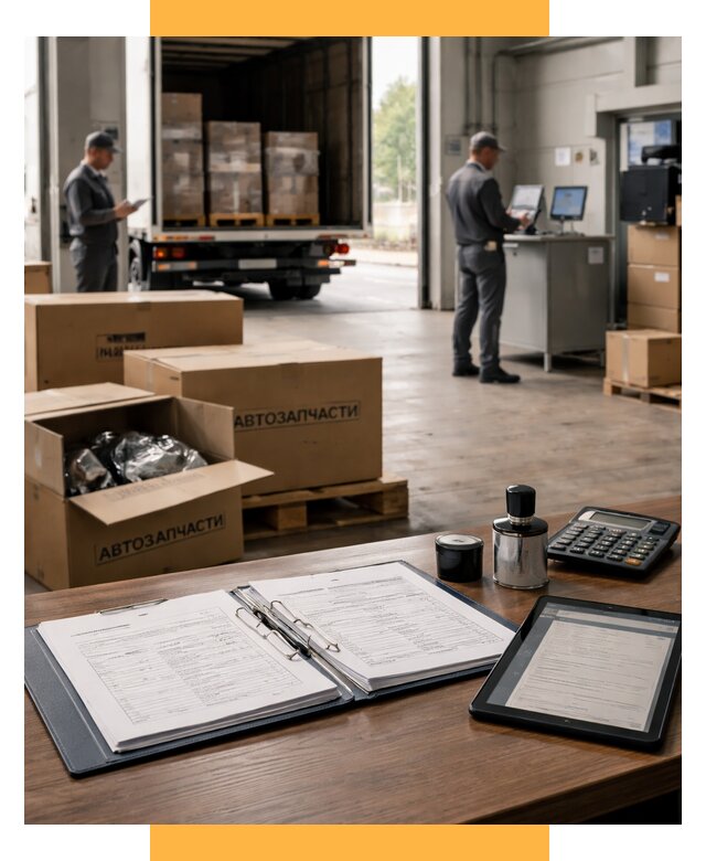 Таможенное оформление автозапчастей под ключ от 8749 р., СетСервис-Прв