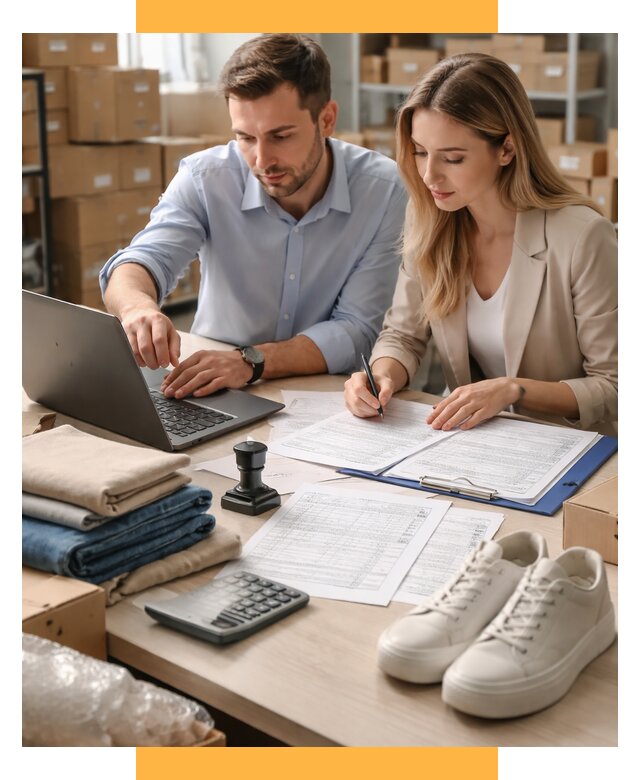 Таможенное оформление одежды и обуви от 6690 р. | СетСервис-Прв