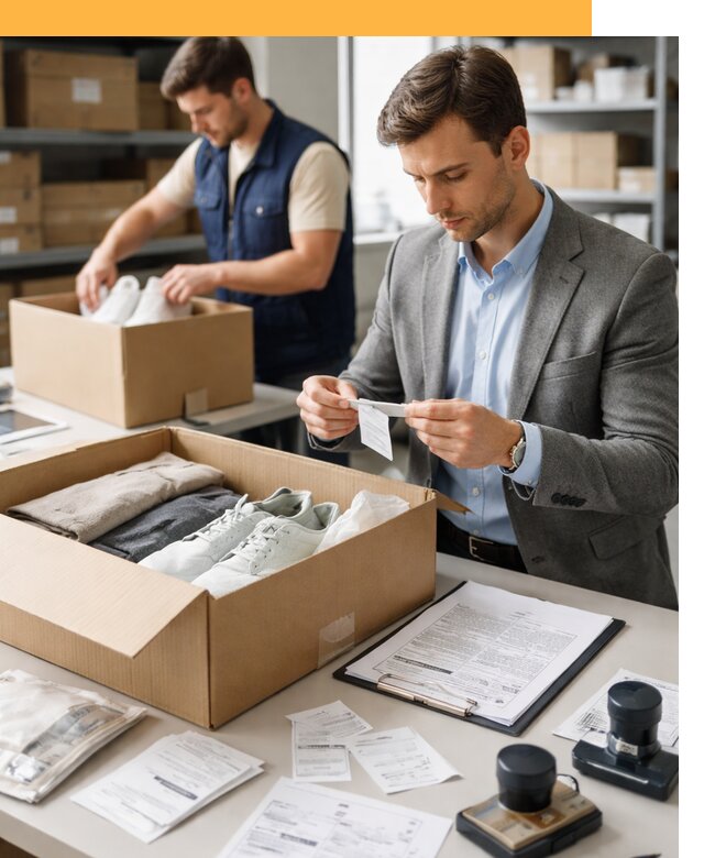 Таможенное оформление одежды и обуви по выгодной цене от 6690 руб