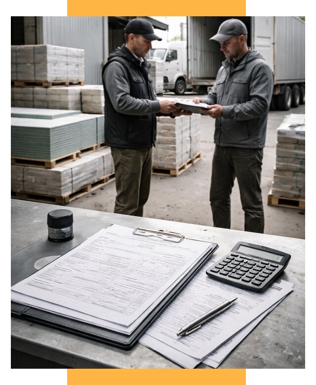 Таможенное оформление стройматериалов от 8749 р. | СетСервис-Прв