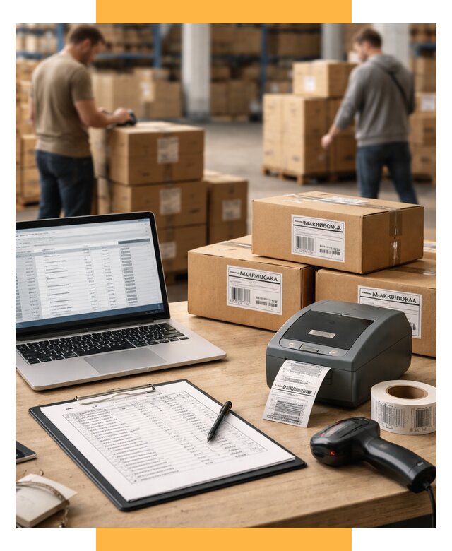 Маркировка импортных товаров от 4632 р. под ключ, СетСервис-Прв