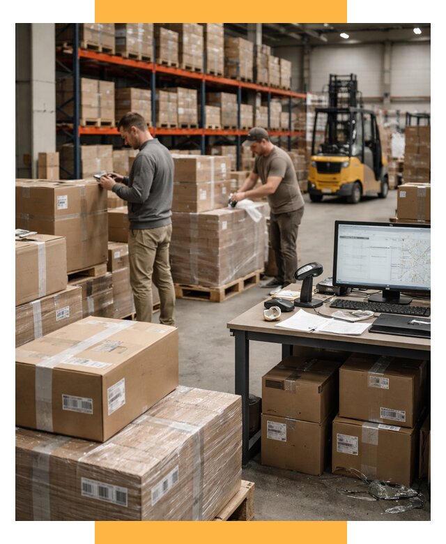 Склад консолидации в Европе от 6690 р., услуги СетСервис-Прв